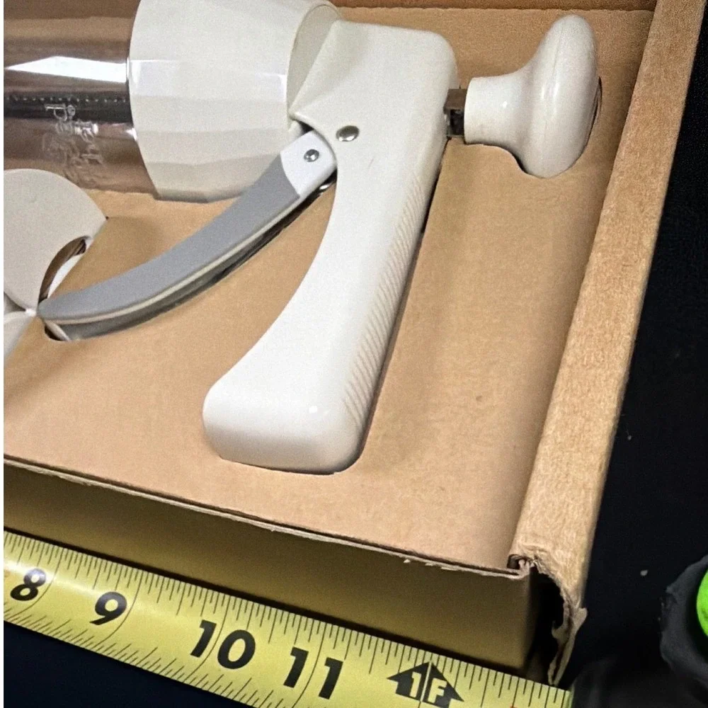 Pampered Chef Cookie Press 1525 Unisex OS White Excellent 16 Disks Spritz Baking